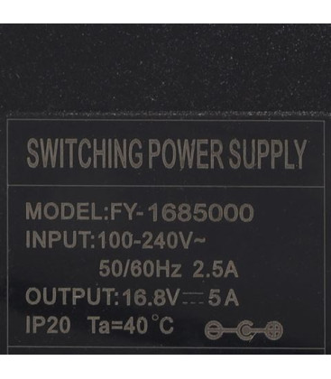 Falcon Eyes 2906069 - Power Supply SP-AC16.8-5A 3 Pin