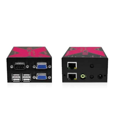 Adder X50-MS2 - Transparent USB & Dual Head VGA KVMA CATx Extender 50 Mtr